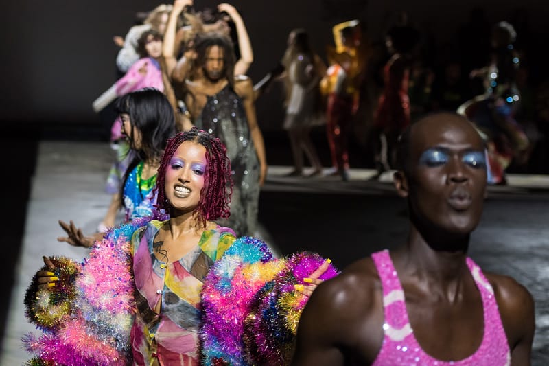 ASHISH's SS26 Beauty Looks Turned the Runway Into a "Mad Rave"