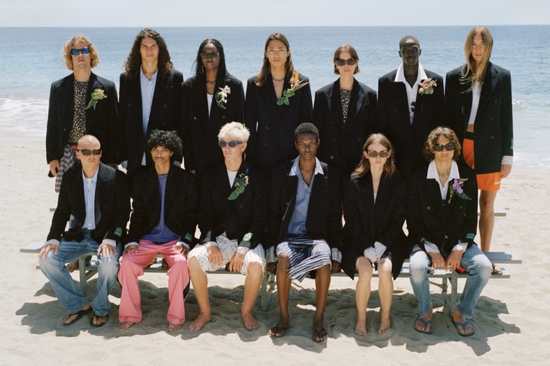 wales bonner, stussy, los angeles, blazers, suits, shirts, beach, leopard print