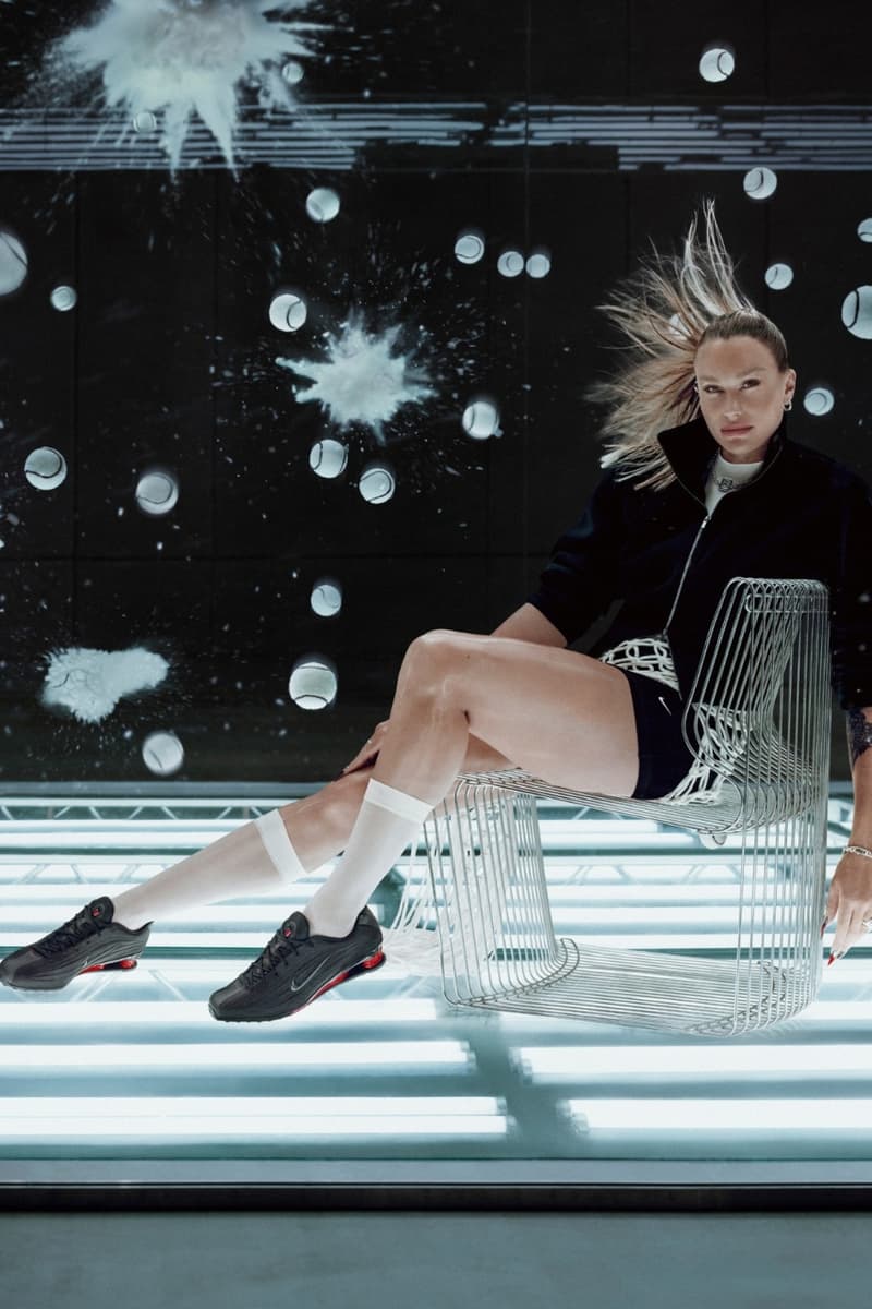 Nike, Shox Z, Aryna Sabalenka, campaigns, fashion, sneakers, sports