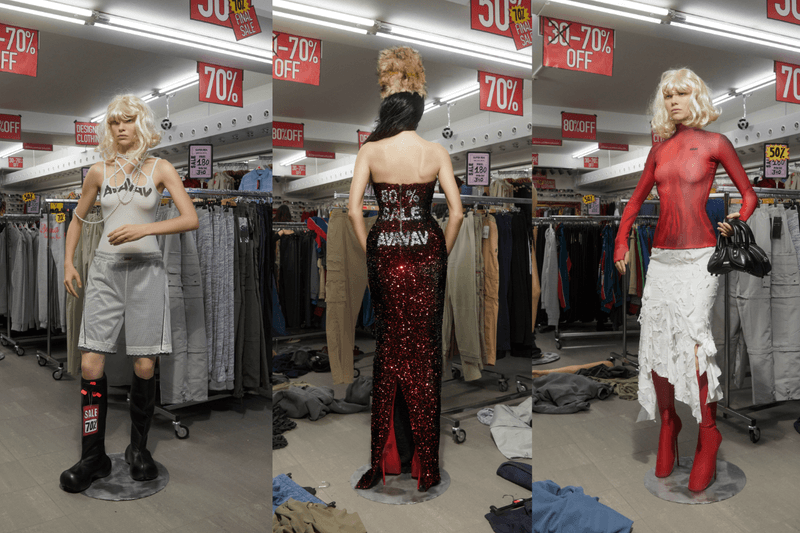 AVAVAV Presents a Sales Rack Satire for SS26