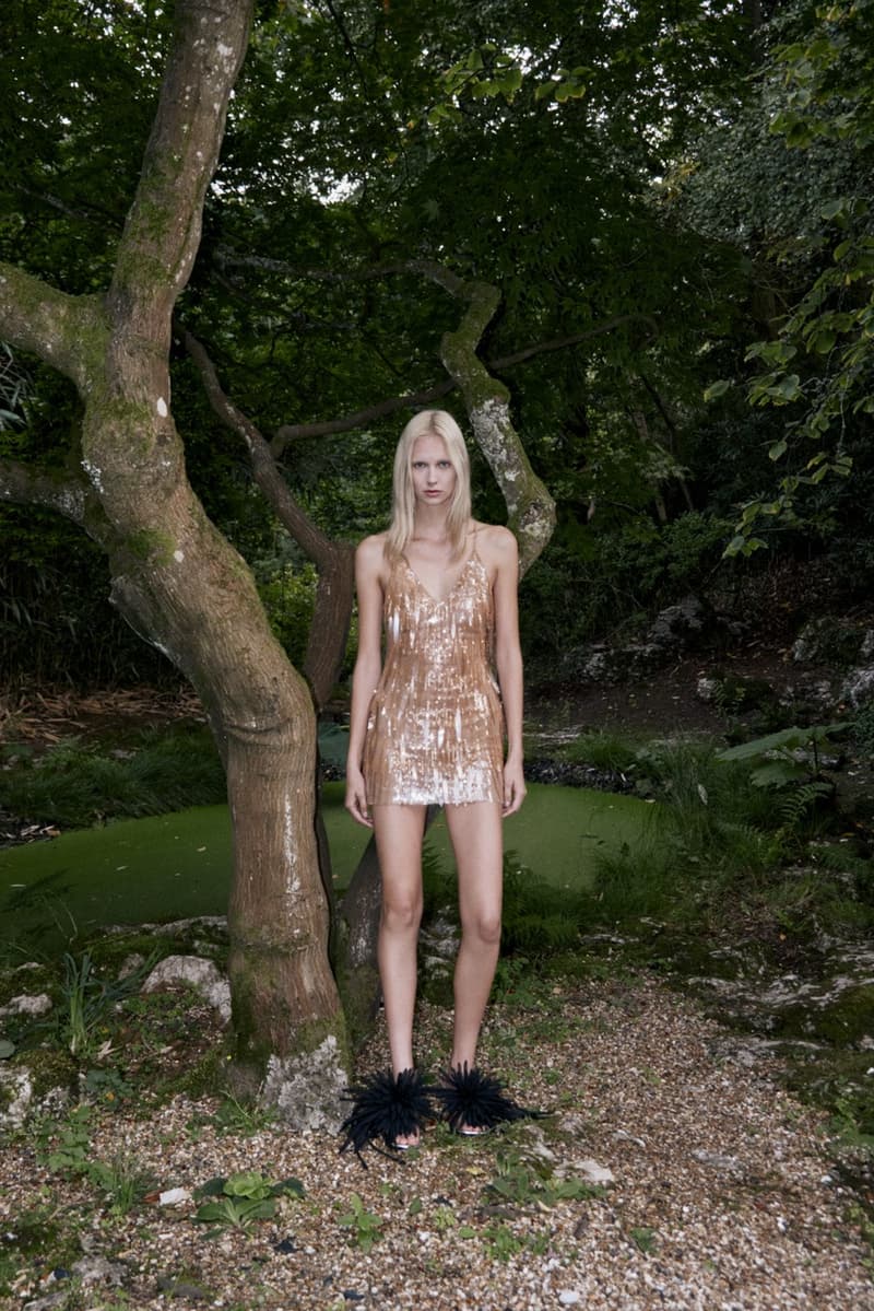 david koma, spring summer, lookbook, bright colours, dresses, women, bodies, nature, sheer dress, lace, bras