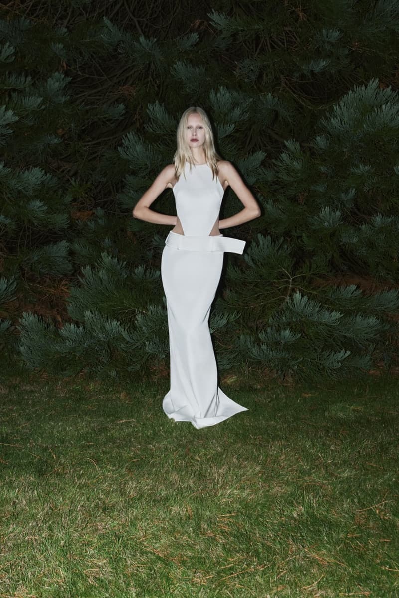 david koma, spring summer, lookbook, bright colours, dresses, women, bodies, nature, sheer dress, lace, bras