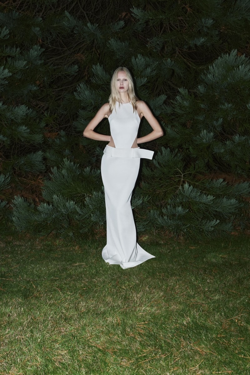 david koma, spring summer, lookbook, bright colours, dresses, women, bodies, nature, sheer dress, lace, bras