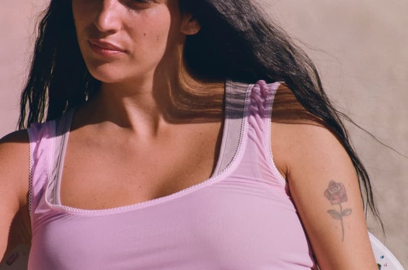 fruity booty, tights, girls, layered tank tops, pink pilates socks, 