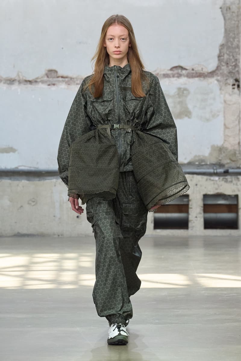 Cecilie Bahnsen, The North Face, runway, fashion week, fashion, clothing, activewear, models