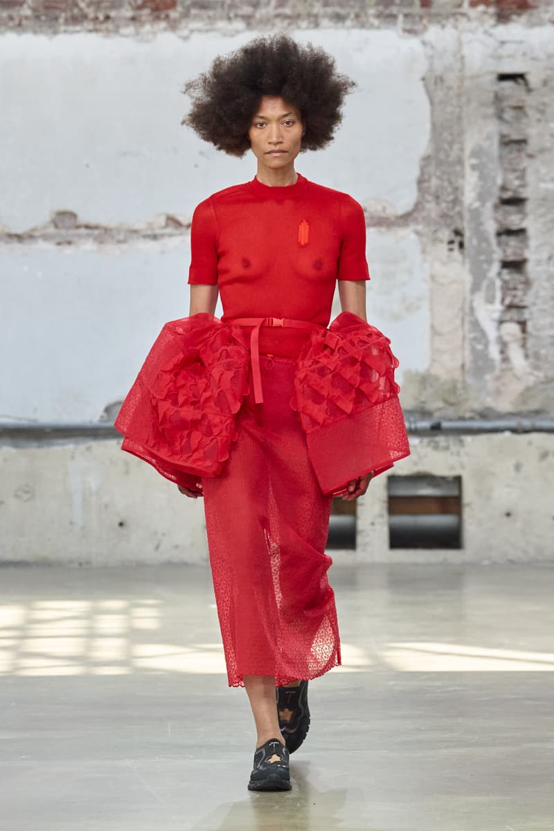 Cecilie Bahnsen, The North Face, runway, fashion week, fashion, clothing, activewear, models