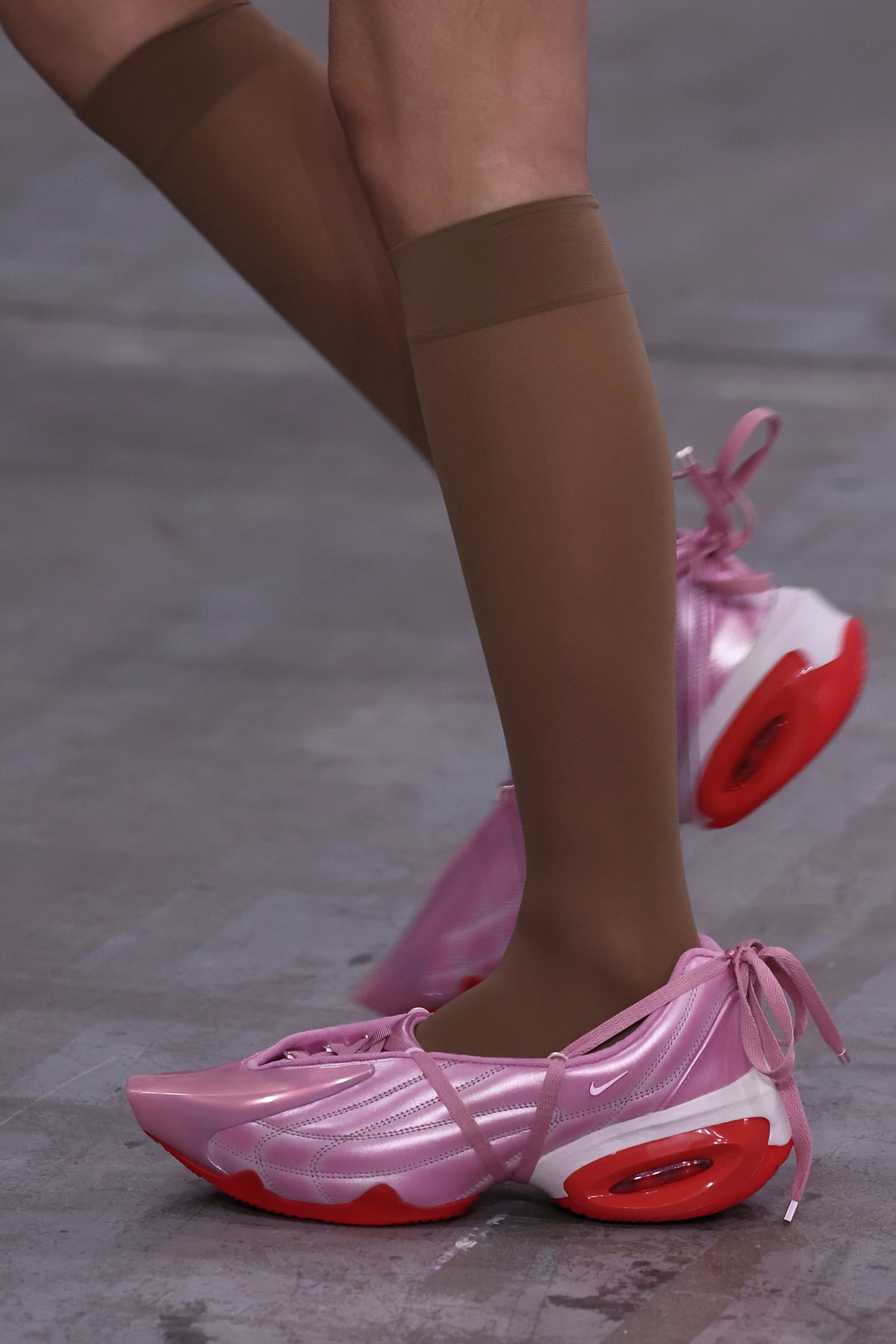 Footwear, sneakers, shoes, runway, catwalk, fashion week