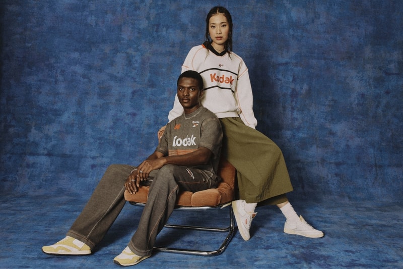 Reebok, Kodak, campaigns, collaboration, clothing, sneakers