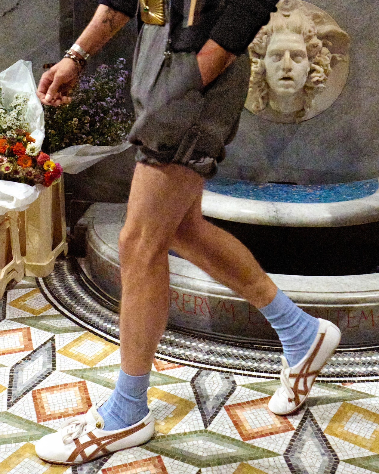 Footwear, sneakers, shoes, runway, catwalk, fashion week