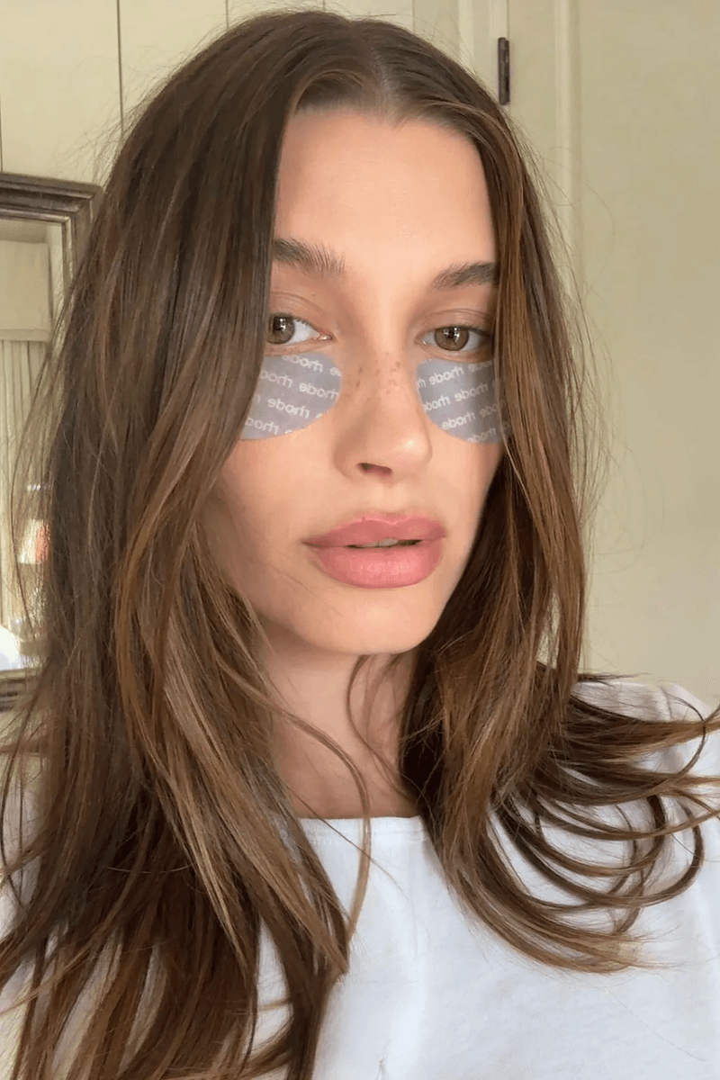 Rhode, Hailey Bieber, Peptide Eye Patches, Skincare, Eye Masks
