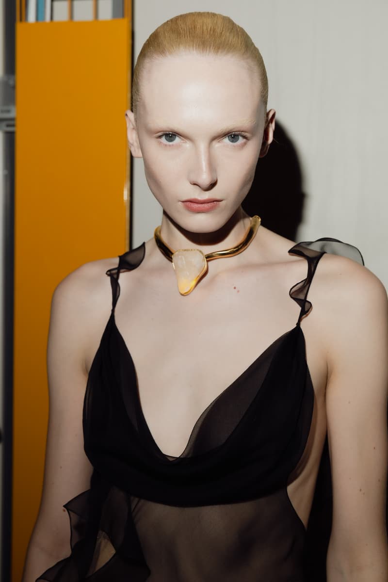 Pat McGrath, Pat McGrath Labs, Schiaparelli, Paris Fashion Week, Spring/Summer 2026, Runway Beauty, Alex Consani, Amelia Gray