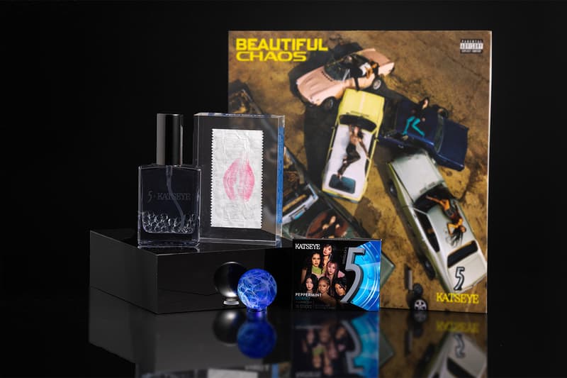 KATSEYE, 5 Gum, Collaboration, Breath Body Spray, Lara Raj, Manon Bannerman, Daniela Avanzini, Sophia Laforteza, Megan Skiendiel, Yoonchae