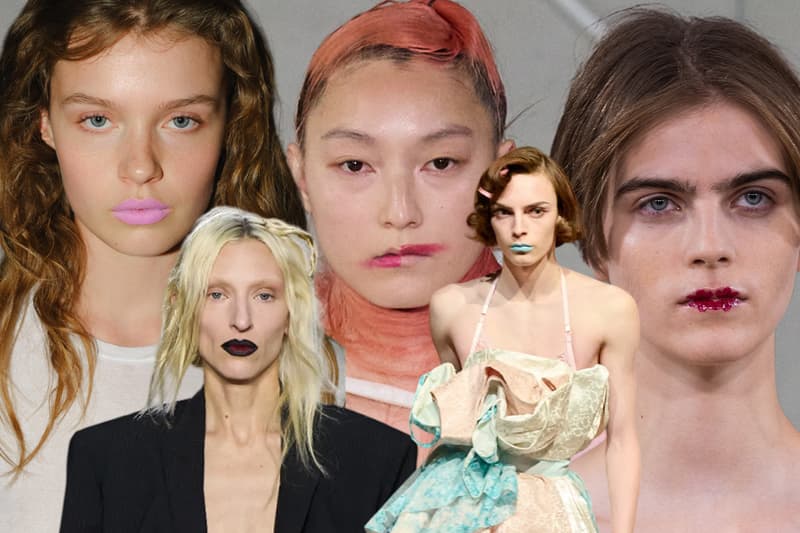 Fashion Week Spring/Summer 2026, Makeup, Lips, Runway Beauty, Simone Rocha, London Fashion Week, Paris Fashion Week, New York Fashion Week, Milan Fashion Week 