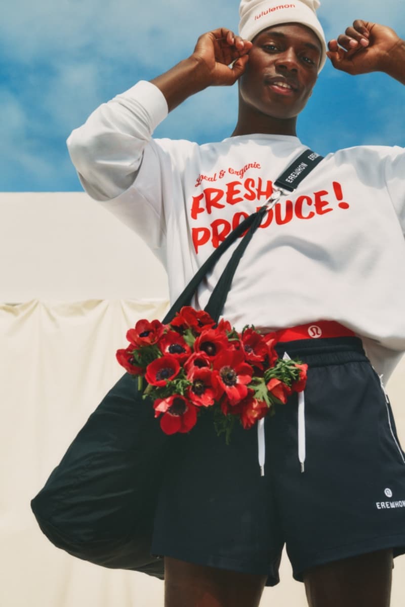 Lululemon, Erewhon, Collaboration, sweatshirts, clothing, graphics