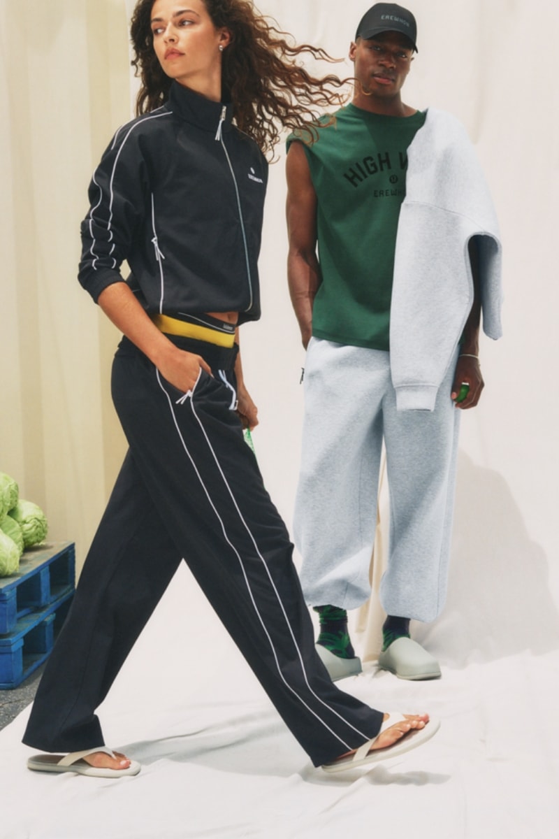 Lululemon, Erewhon, Collaboration, sweatshirts, clothing, graphics