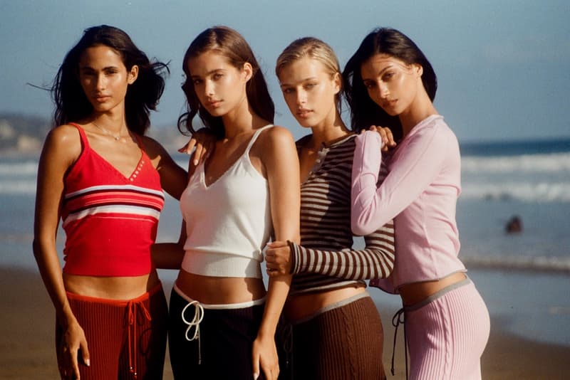 frankies bikinis, resort, swimwear, bikini tops, thongs, loungewear, waffle fabric, girls, beach