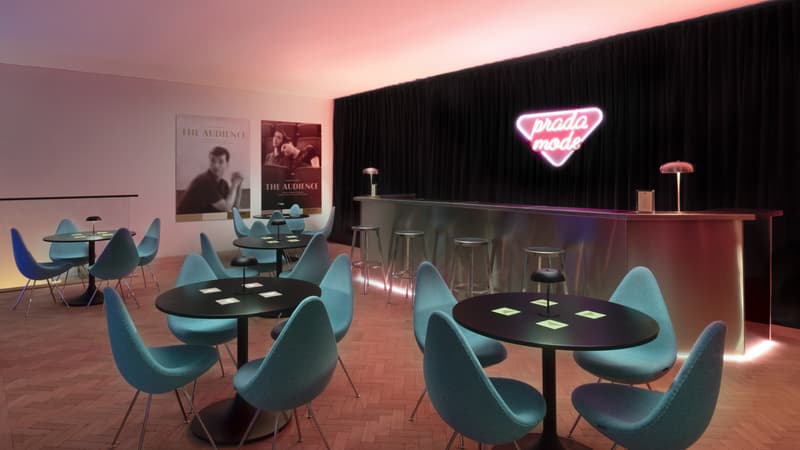 prada mode, event, exhibition, london, screenings, food, frieze, art