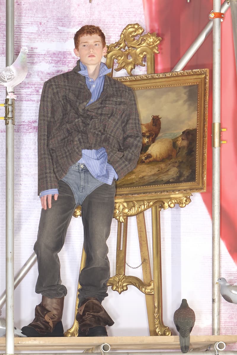 h&m, glenn martens, denim, boots, richard grant, joanna lumley, 