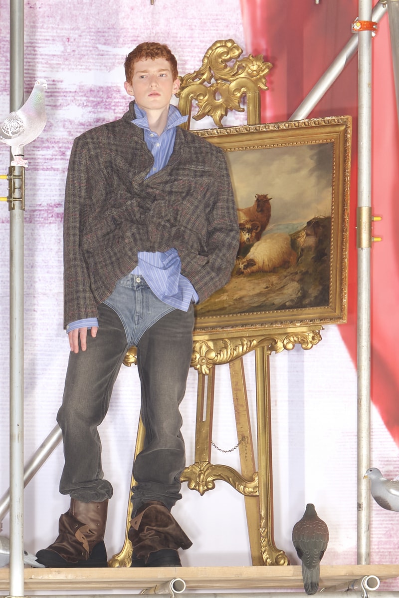h&m, glenn martens, denim, boots, richard grant, joanna lumley, 