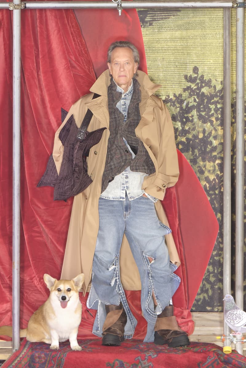 h&m, glenn martens, denim, boots, richard grant, joanna lumley, 