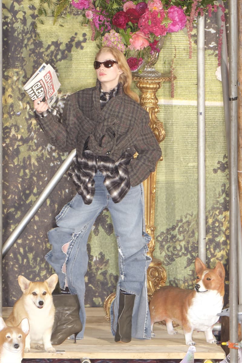 h&m, glenn martens, denim, boots, richard grant, joanna lumley, 