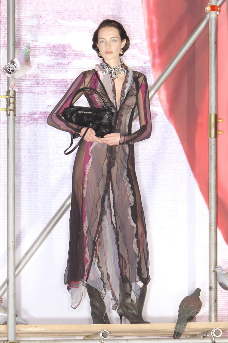 h&m, glenn martens, denim, boots, richard grant, joanna lumley, 