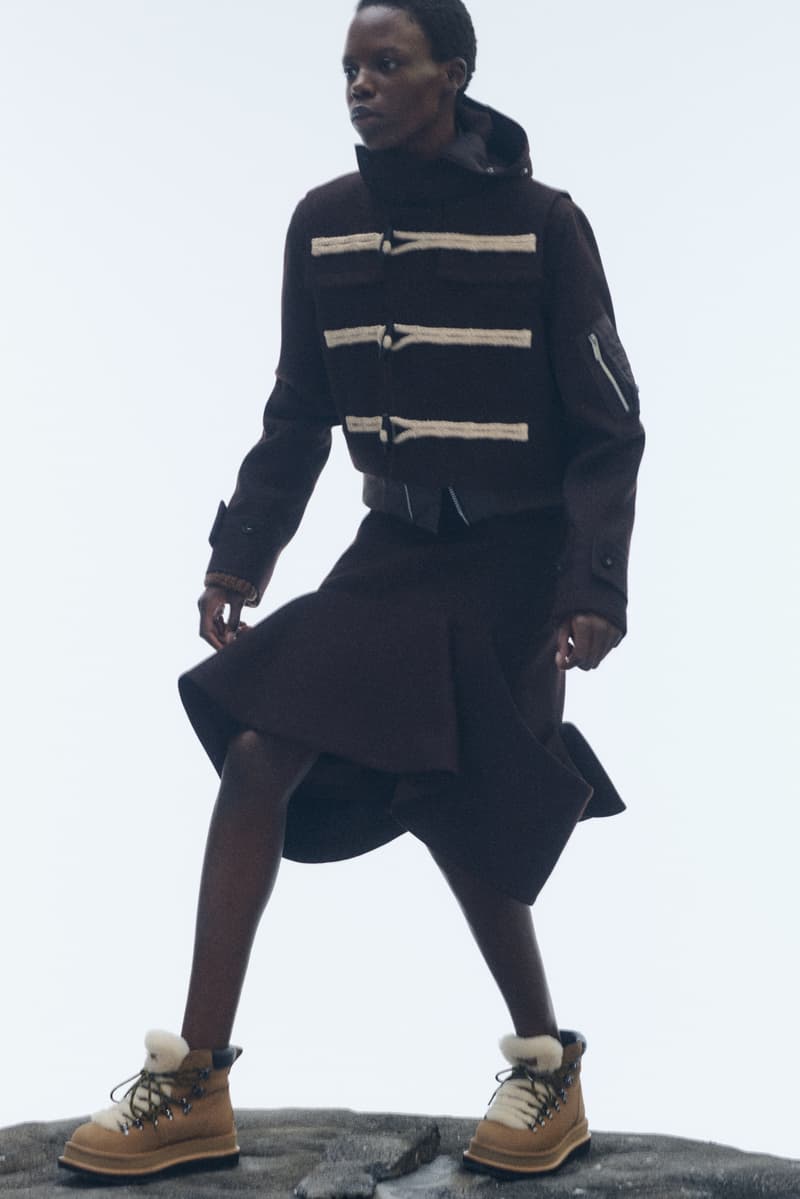 ugg, sacai, loafer, fur boots, fuzzy, thigh high