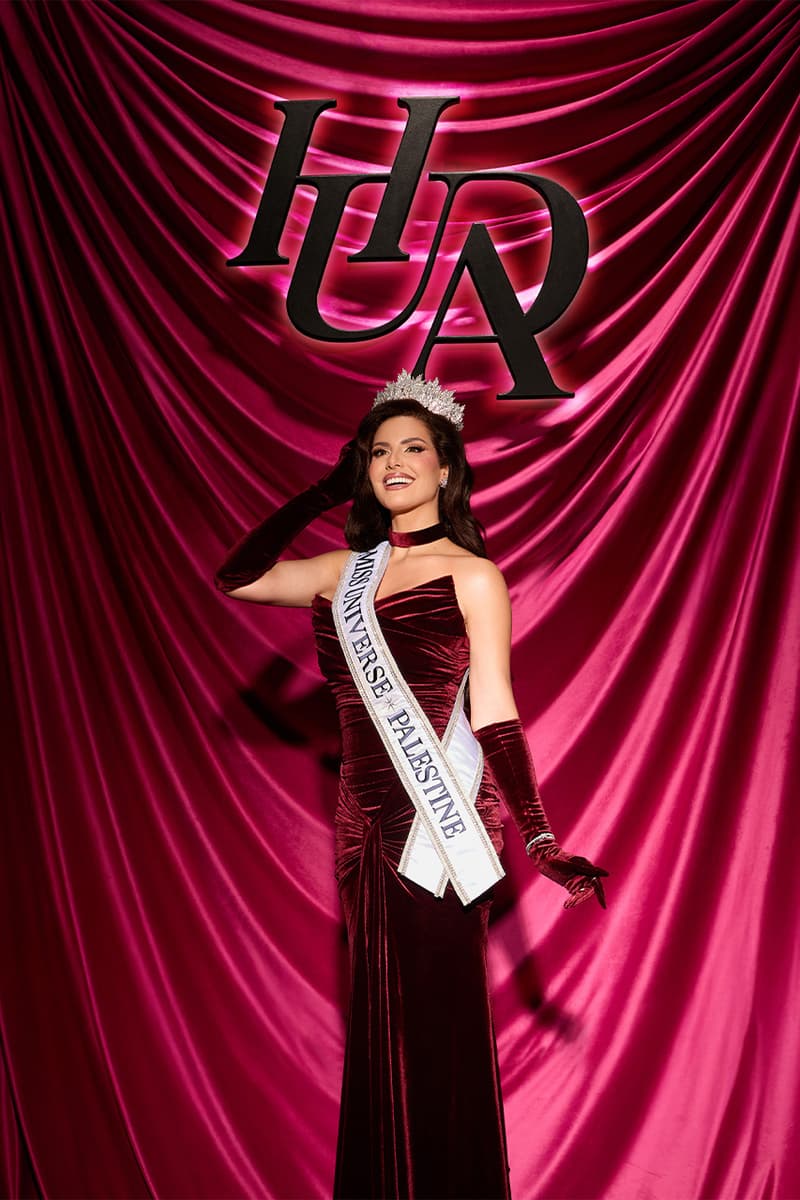 Huda Beauty, Miss Universe Palestine, Nadeen Ayoub, Official Sponsor, Miss Universe Pageant 