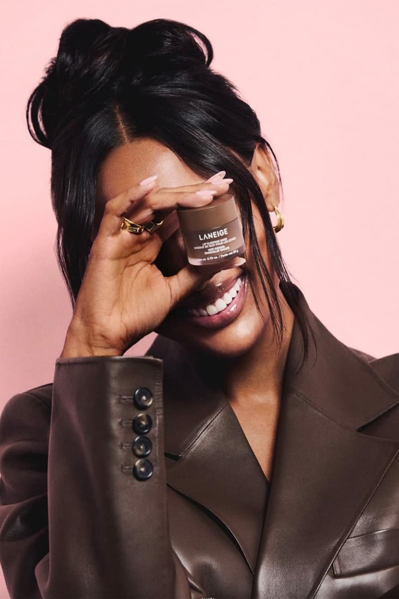 Laneige, Jasmine Tookes, Hot Cocoa Lip Sleeping Mask, K-Beauty, Lip Masks, Hot Chocolate