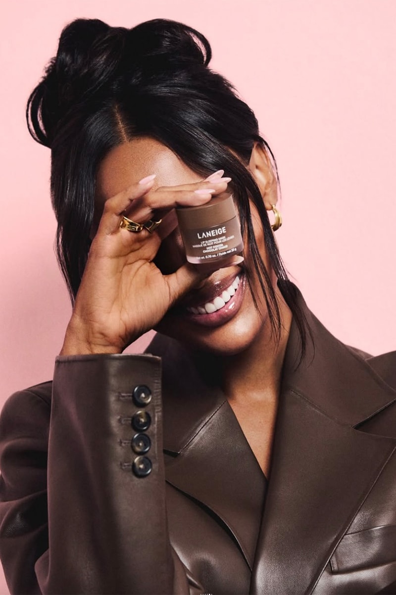Laneige, Jasmine Tookes, Hot Cocoa Lip Sleeping Mask, K-Beauty, Lip Masks, Hot Chocolate