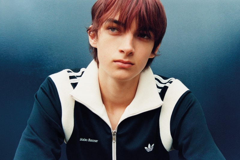 adidas originals, wales bonner, superstar, zip up track jackets, sequinned sneakers, models