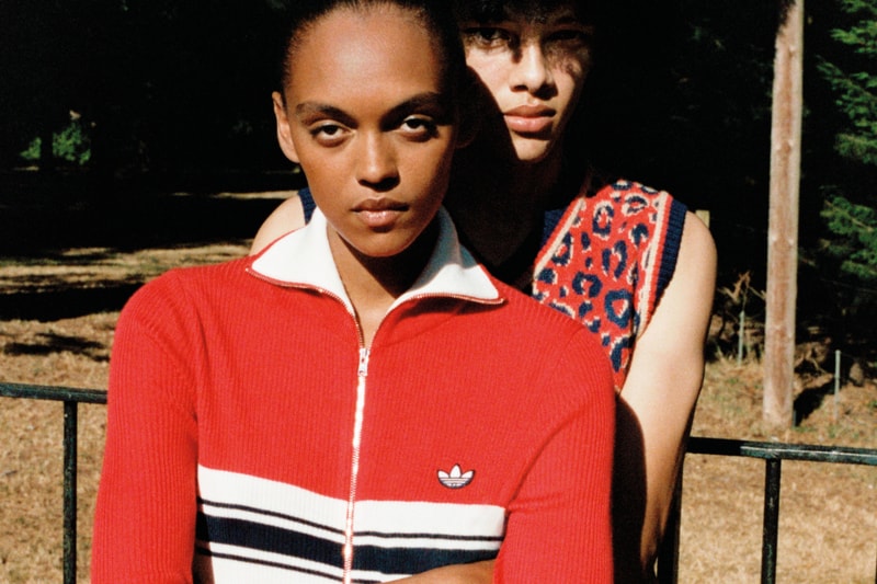 adidas originals, wales bonner, superstar, zip up track jackets, sequinned sneakers, models