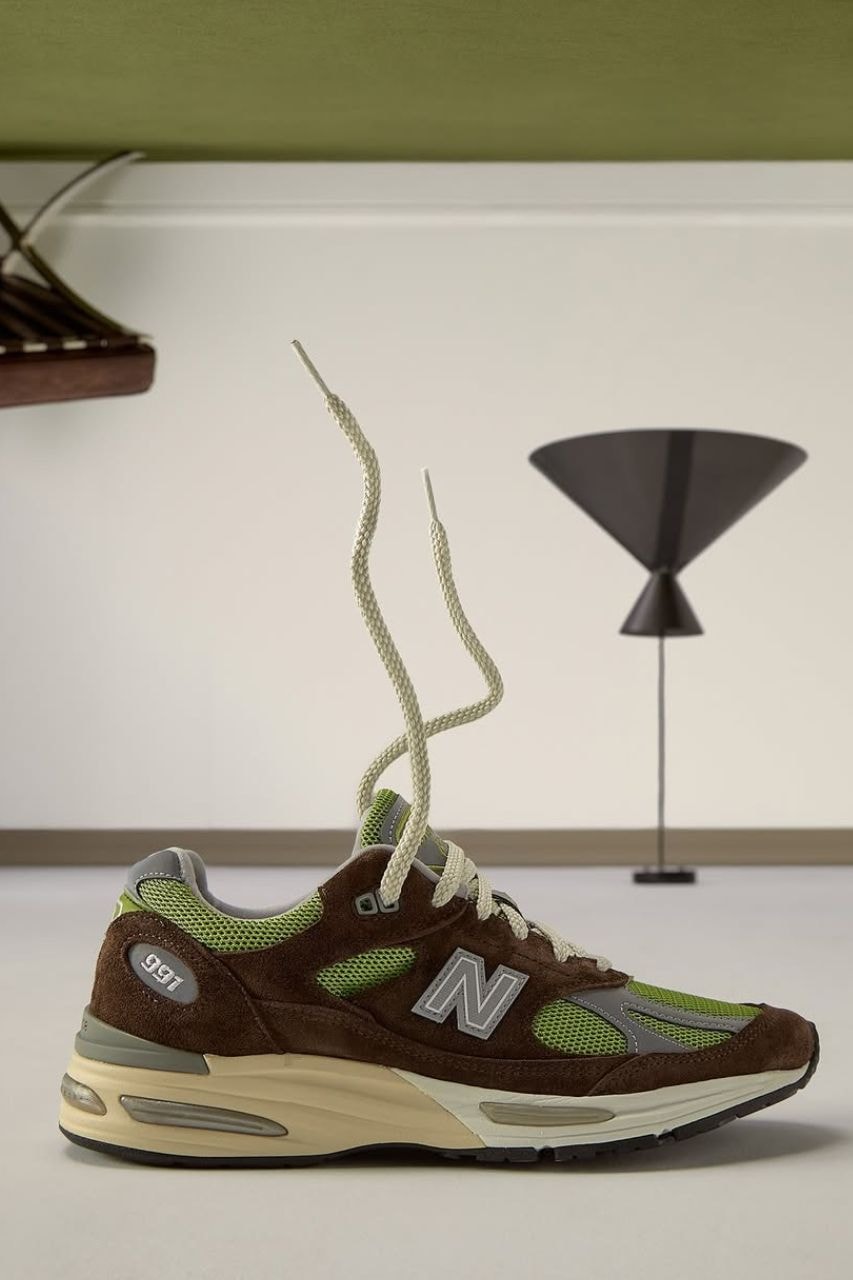 Daniëlle Cathari, New Balance, Reverse Matcha, Matcha, 991v2, Sneakers, Collaboration, Kith