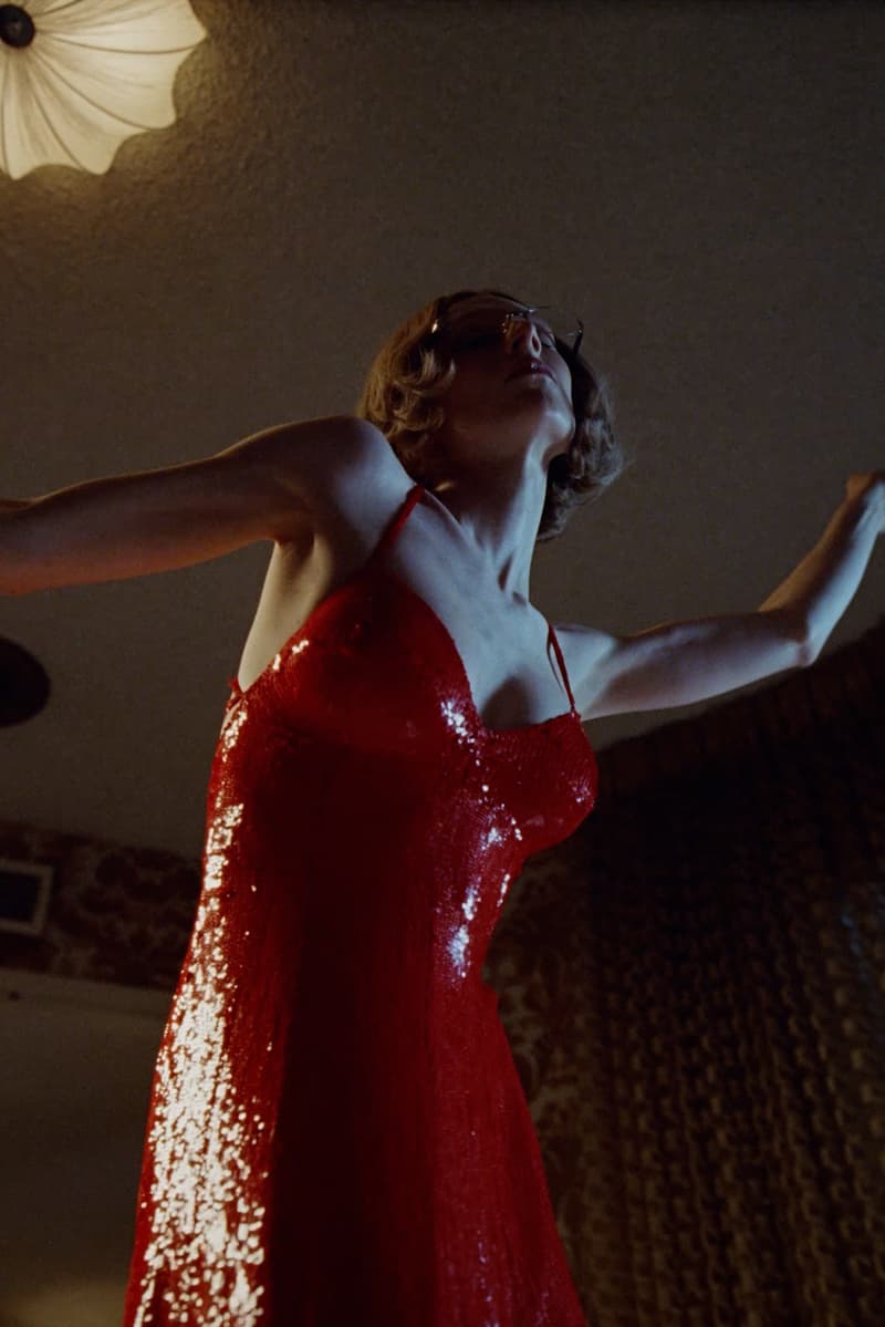 gentle monster, glasses, sunglasses, opticals, hunter schafer, red dress