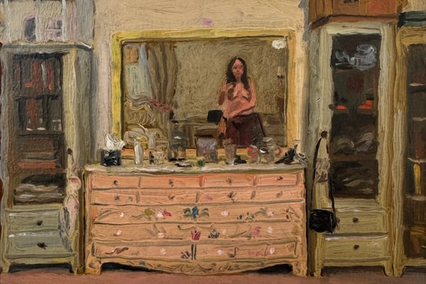 Drea Cofield, paintings, selfies, nudes, artwork, art, galleries, artist, London 