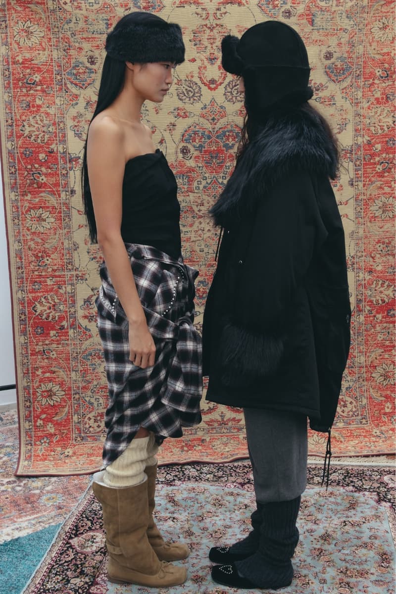 OPEN YY, campaigns, fashion, winter, fur, models 