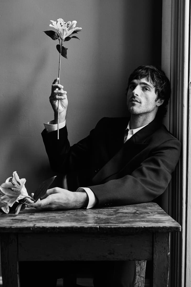 jacob elordi, bottega veneta, short film, books, man, props, desk