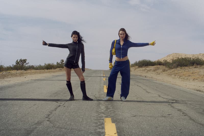 gabbriette, devon lee carlson, miaou, adidas, track jackets, hot pants, girls, cars, models