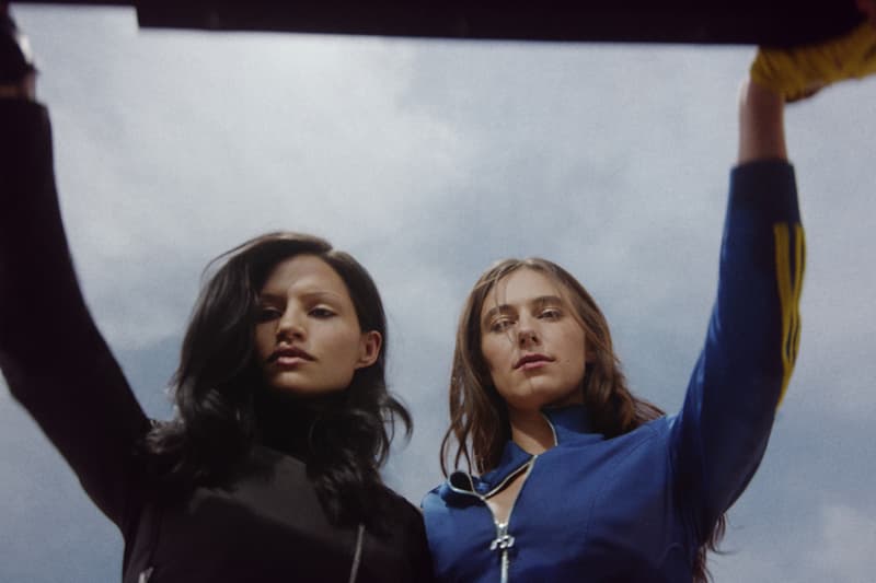 gabbriette, devon lee carlson, miaou, adidas, track jackets, hot pants, girls, cars, models