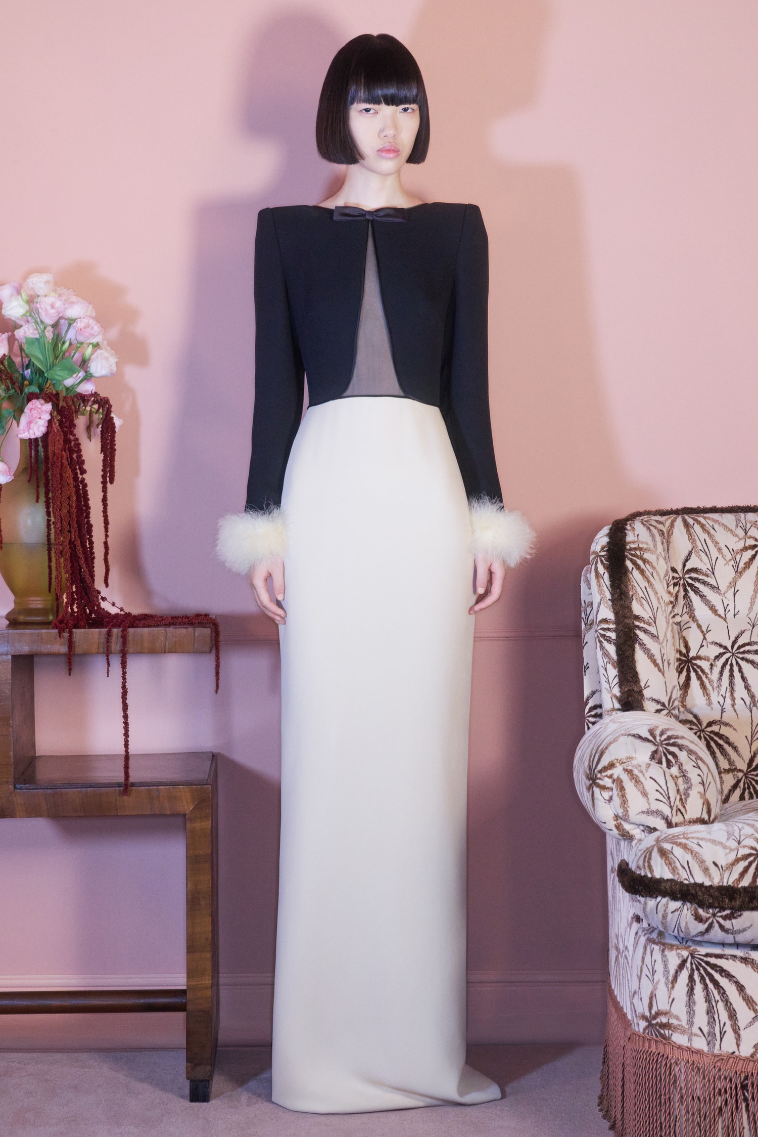 valentino, cruise, campaign, bed, models, dakota johnson, tate mcrae, dev hynes