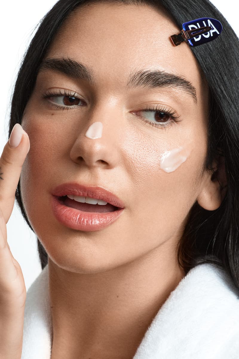 Dua Lipa, Skincare, DUA, Augustinus Bader, Balancing Cream Cleanser, the Supercharged Glow Complex, Renewal Cream