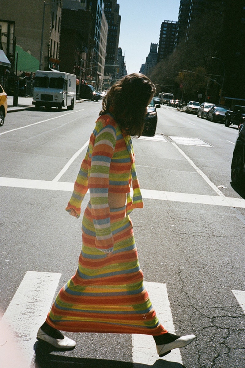 YanYan Knits FW25 Collection Daisy Project Campaign 