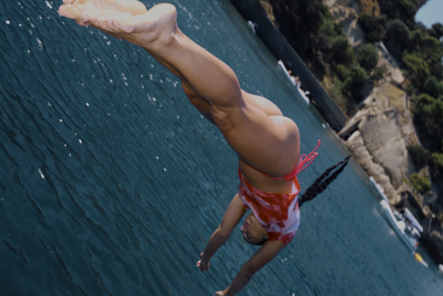 benzene, bikini, swimwear, streetwear, palestine, barcelona, beach, friends