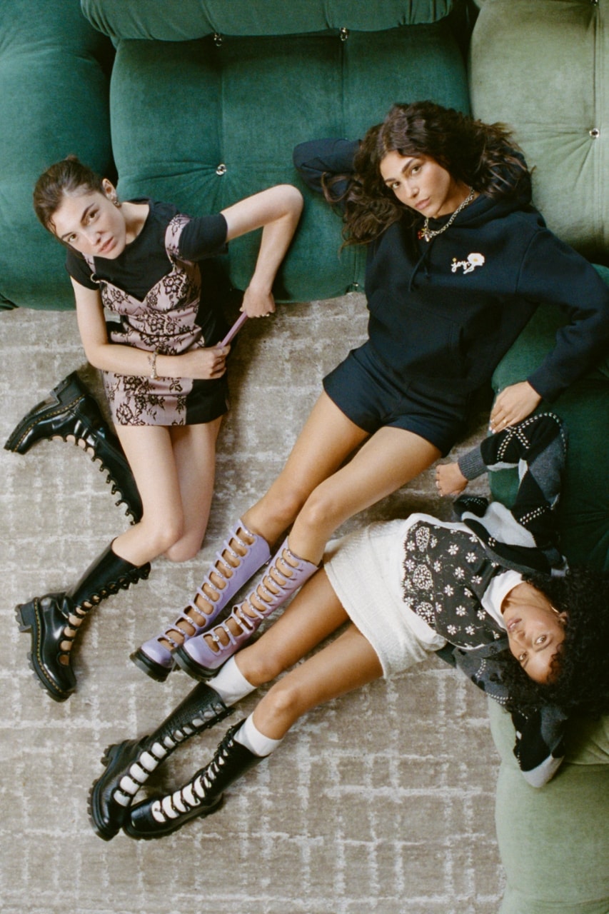 Marc Jacobs, Dr. Martens, boots, collaborations, campaigns, fashion, footwear, shoes