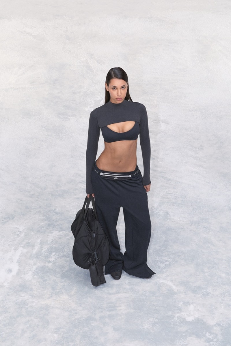 nike, skims, sportswear, models, leggings, sports bras, zip up, track tops, head bands