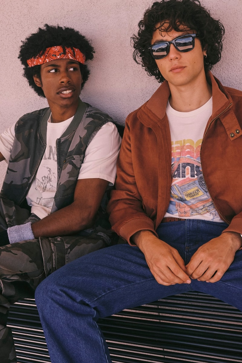 Wrangler, Stranger Things, netflix, collaboration, fashion, retro, denim, 80s