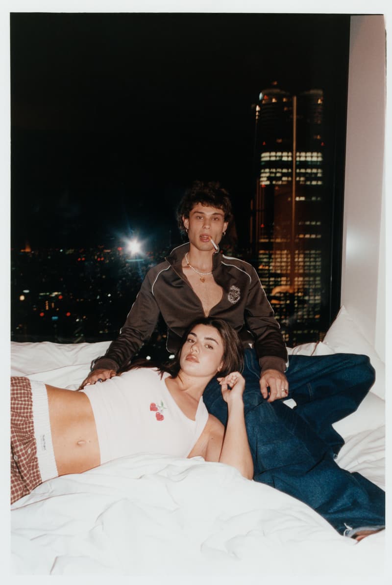 nude project, japan, tokyo, campaign, baby tees, jackets, girls, boys, mini skirts 