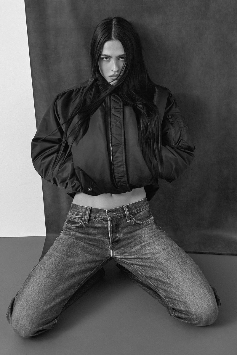 amelia gray, model, frame denim, jeans, collection, 