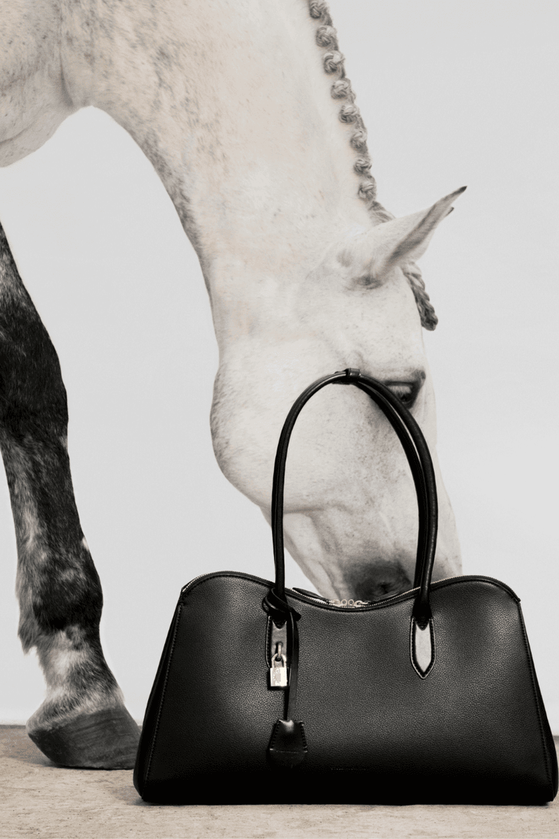 Stella McCartney, Eva Mendes, Ryder, Handbags, Accessories, Horses, Saddle Bags, Sustainability, Vegan Leather