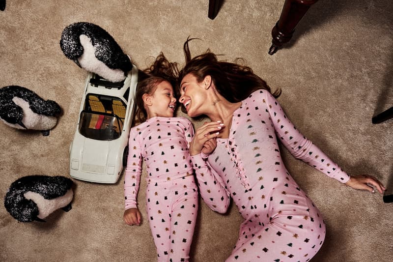 Skims, Cactus Plant Flea Market, Madeline Argy, North West, campaigns, christmas, holidays, pajamas